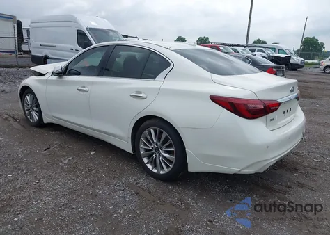 2021 Infiniti Q50 Luxe Awd from USA, damaged, VIN JN1EV7BR3MM751283